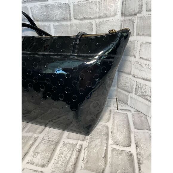 Kate Spade Sophie Camellia Street Baja tote bag purse patent leahter - Picture 6 of 14